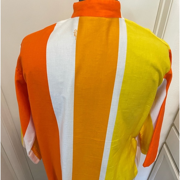 1970s VTG Catherine Ogust for Penthouse Gallery; w pockets! Made in Japan, XL - Picture 9 of 17